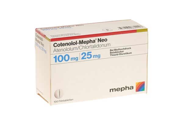 Cotenolol-Mepha Neo Filmtabl 100/25 100 Stk