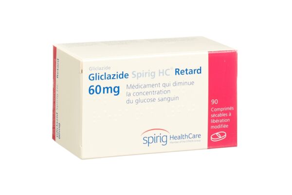 Gliclazid Spirig HC Retard Ret Tabl 60 mg 90 Stk