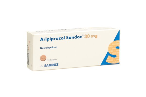 Aripiprazol Sandoz Tabl 30 mg 28 Stk