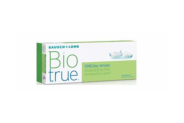 Biotrue ONEday -0.50dpt Krümmung (BC) 8.60 Dia 14.20 30 pce