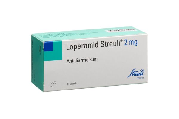 Lopéramide Streuli caps 2 mg 60 pce