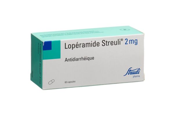 Loperamid Streuli Kaps 2 mg 60 Stk