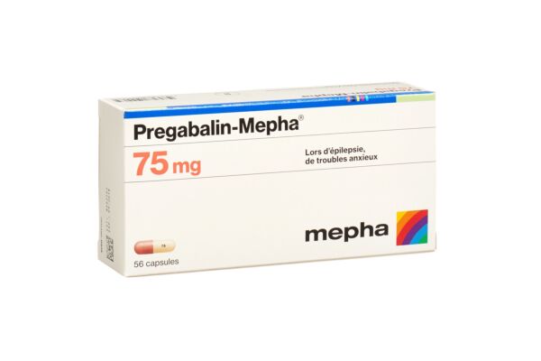 Pregabalin-Mepha Kaps 75 mg 56 Stk