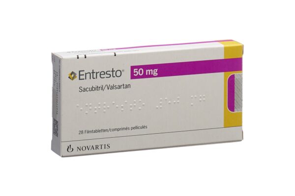 Entresto cpr pell 50 mg 28 pce