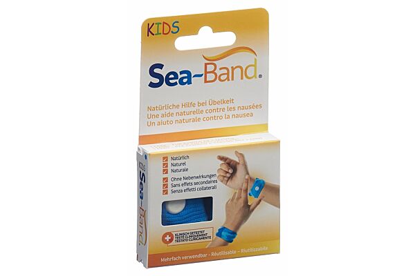 Sea-Band Akupressurband Kinder blau 1 Paar