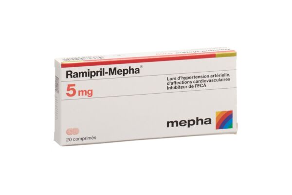 Ramipril-Mepha cpr 5 mg 20 pce