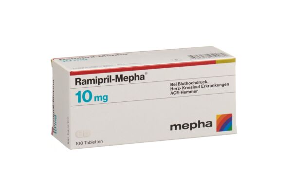 Ramipril-Mepha Tabl 10 mg 100 Stk