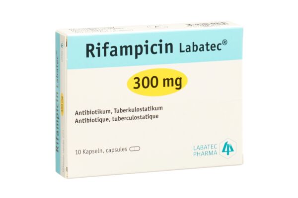 Rifampicin Labatec caps 300 mg 10 pce