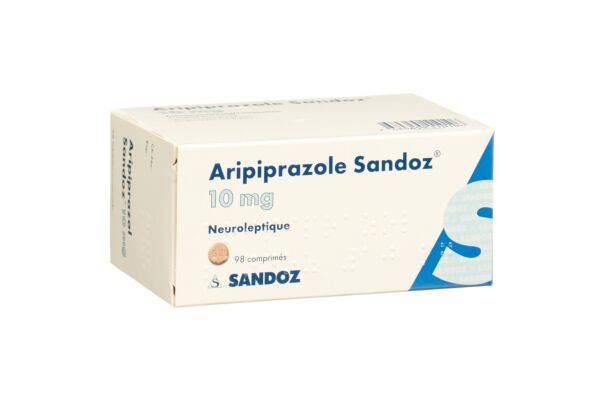 Aripiprazol Sandoz Tabl 10 mg 98 Stk