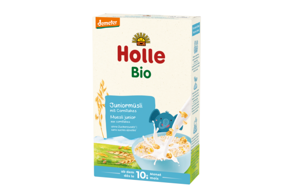 Holle Bio-Juniormüsli Mehrkorn mit Cornflakes 250 g