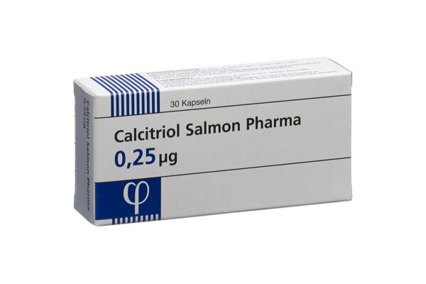 Calcitriol Salmon Pharma caps 0.25 mcg 30 pce