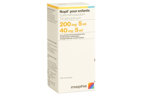 Nopil Sirup Kind 200/40mg Fl 100 ml