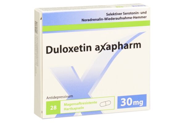 Duloxetin Axapharm Kaps 30 mg 28 Stk