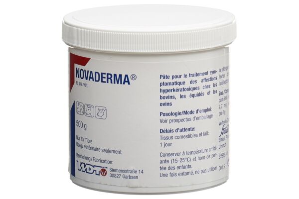 Novaderma Paste ad us vet. Ds 500 g