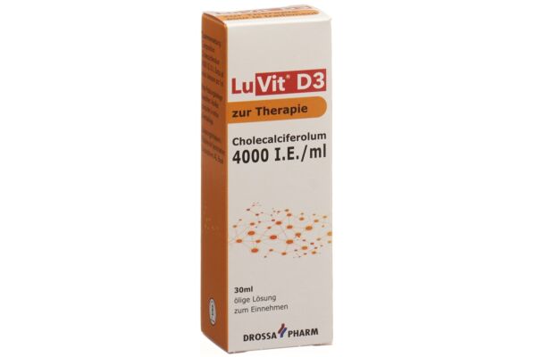 LuVit D3 Cholecalciferolum ölige Lösung 4000 IE/ml zur Therapie Fl 30 ml