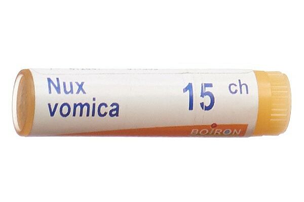 Boiron nux vomica glob 15 CH 1 dos