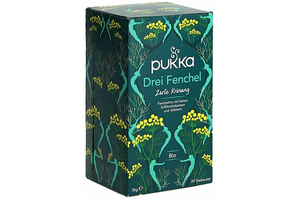 Pukka Drei Fenchel Tee Bio Btl 20 Stk