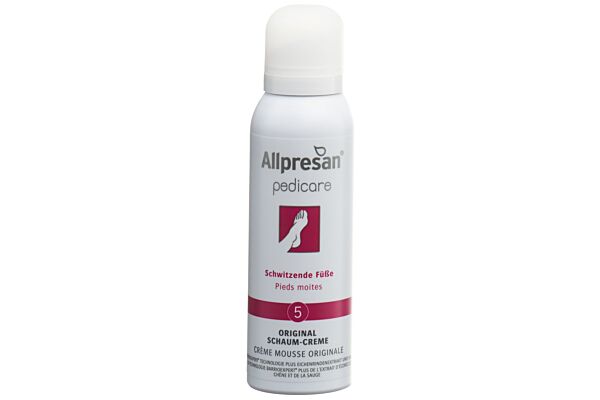 Allpresan pedicare 5 mousse pied transpiraration 125 ml