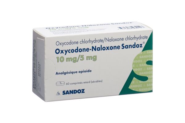 Oxycodon-Naloxon Sandoz Ret Tabl 10 mg/5 mg 60 Stk