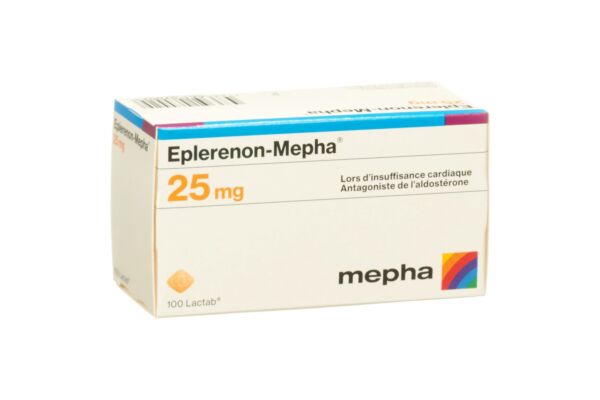 Eplerenon-Mepha cpr pell 25 mg 100 pce