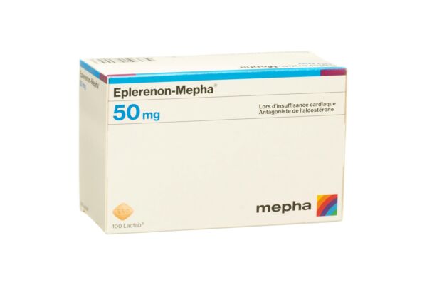 Eplerenon-Mepha Filmtabl 50 mg 100 Stk