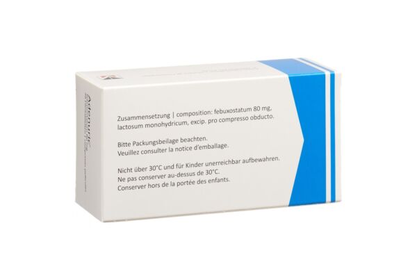 Adenuric cpr pell 80 mg 98 pce