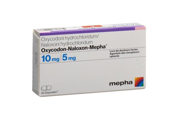 Oxycodon-Naloxon-Mepha Ret Tabl 10mg/5mg 30 Stk