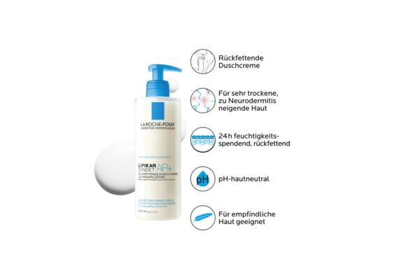 La Roche Posay Lipikar syndet AP+ Disp 400 ml