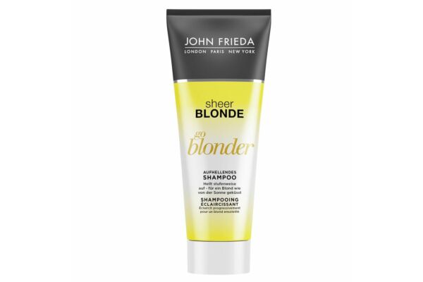 John Frieda Sheer Blonde Go Blonder Shampooing Éclaircissant Mini 50 ml