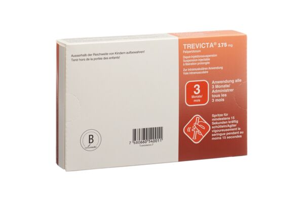 Trevicta Inj Susp 175 mg/0.875ml Fertspr 0.875 ml