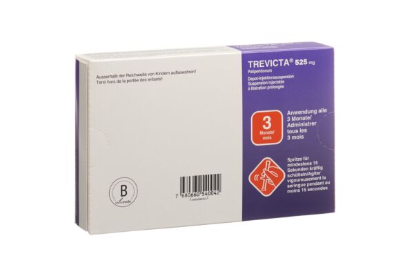 Trevicta Inj Susp 525 mg/2.625ml Fertspr 2.625 ml