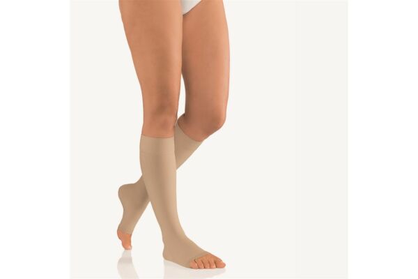 Bort Vital AD CCL2 I pointe ouverte normal beige bord tricoté 1 paire