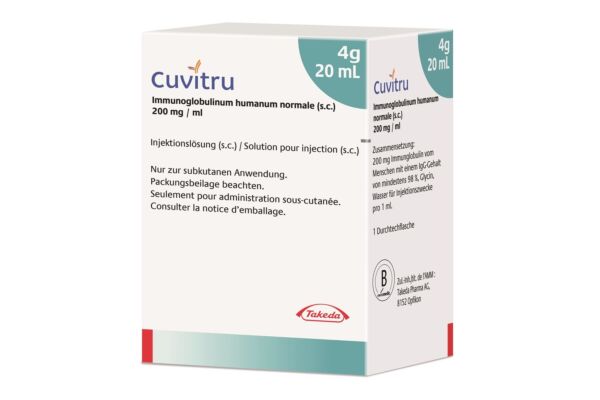 CUVITRU sol inj 4 g/20ml flac 20 ml