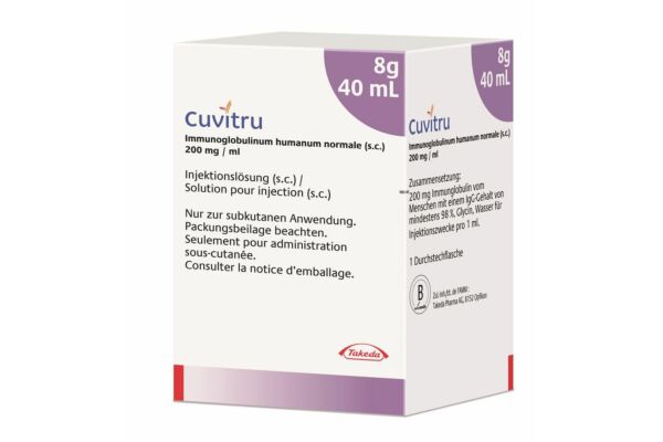 CUVITRU sol inj 8 g/40ml flac 40 ml