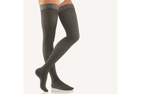 Bort Trend AG CCL2 VI pointe fermée normal anthracite bande fantaise 1 paire