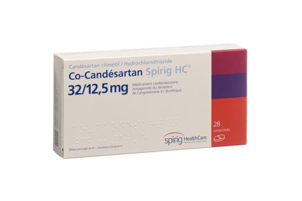 Co-Candesartan Spirig HC Tabl 32/12.5mg 28 Stk