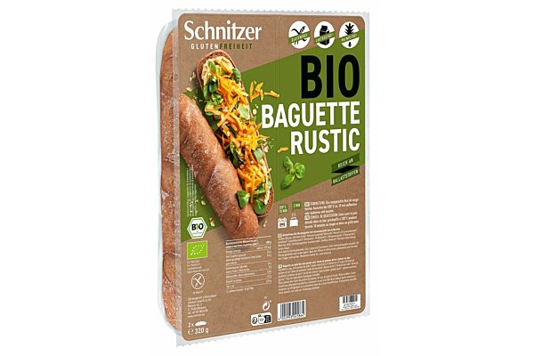 Schnitzer Bio baguette rustic 320 g