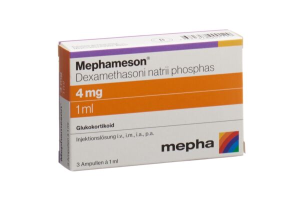 Mephameson sol inj 4 mg/ml 3 amp 1 ml