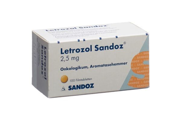 Letrozol Sandoz Filmtabl 2.5 mg 100 Stk