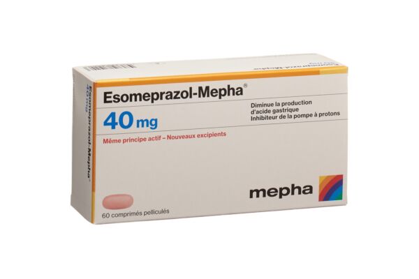 Esomeprazol-Mepha Filmtabl 40 mg 60 Stk