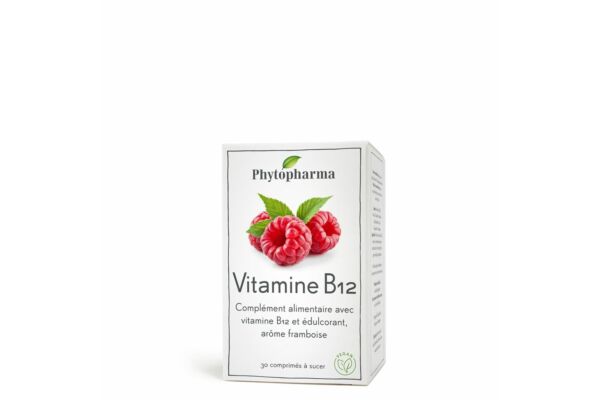 Phytopharma Vitamine B12 cpr sucer bte 30 pce