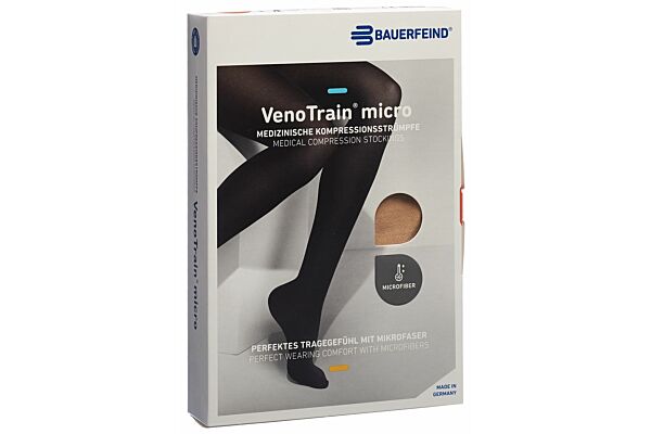 VENOTRAIN MICRO A-T KKL2 M normal/short offene Fussspitze creme