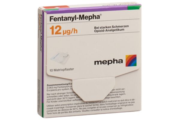 Fentanyl-Mepha Matrixpfl 12 mcg/h 10 Stk