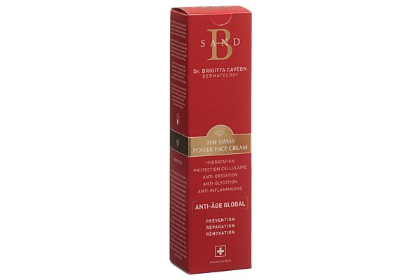 B SAND The Swiss Power Facecream Anti-Aging Tb 40 ml