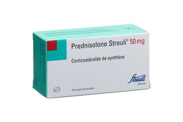 Prednisolone Streuli cpr 50 mg 100 pce