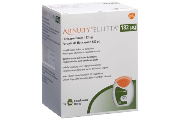 Arnuity Ellipta Inh Plv 182 mcg 3 x 30 Dos