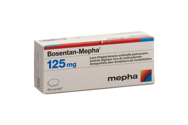 Bosentan-Mepha Filmtabl 125 mg 56 Stk