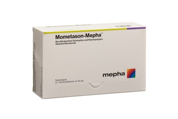 Mometason-Mepha spray nasal 50 mcg 3 x 140 dos