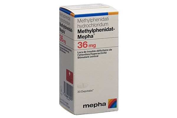 Methylphenidat-Mepha Depotabs 36 mg Ds 30 Stk