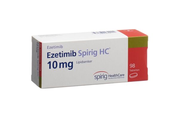 Ezetimib Spirig HC cpr 10 mg 98 pce